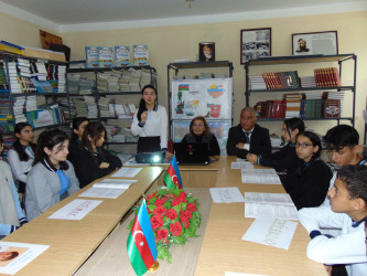 Cəbrayıl rayonunda “Uşaqlarımızı hüquqları ilə qoruyaq” mövzusunda tədbir keçirilib