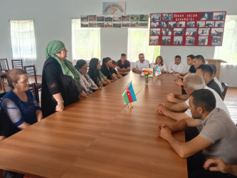 Cəbrayıl rayonunda “Narkotikə yaxın durma!” mövzusunda tədbir keçirilib