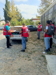 Cəbrayıl qəsəbələrində "Risklər barədə maarifləndirmə və təhlükəsiz davranış" mövzusunda mina təhlükəsinə dair təlim keçirilib