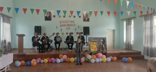 Cəbrayıl rayonunda “Üzeyir Hacıbəyli-140” mövzusunda tədbir keçirilib