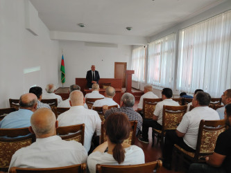 Kənd təsərrüfatının siyahıyaalınması ilə bağlı təlim keçirilmişdir