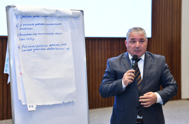 Gender məsələləri üzrə məsul şəxslər üçün təlimlər davam edir