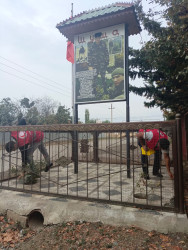 “Təmiz qəsəbəm” devizi altında növbəti təmizlik aksiyası keçirilib