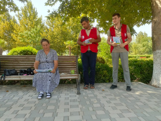 Cəbrayıl rayonunda “Su həyatdır, suya qənaət edək!” adı altında aksiya keçirilib