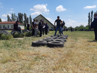 Cəbrayıl rayonunda “Şahin” hərbi-idman oyunları üzrə rayon birinciliyi keçirilib