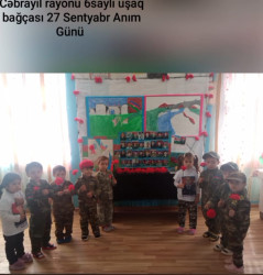 Cəbrayıl rayonunda 27 sentyabr – Anım Gününün beşinci ildönümü ilə əlaqədar  sərgi təşkil edilib