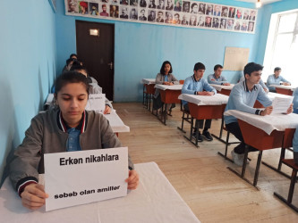 Cəbrayıl rayonunda “Erkən nikahın və qohumlar arasında nikahın mənfi nəticələri” mövzusunda maarifləndirmə tədbirləri keçirilib