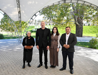 Azərbaycan Respublikasının Prezidenti İlham Əliyev oktyabrın 28-də Cəbrayıl rayonunun Horovlu kəndinin birinci mərhələsinin açılışında iştirak edib