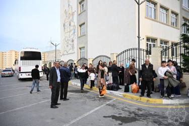 Cəbrayıl rayonunun Şükürbəyli kəndinə ilk köç karvanı yola salınıb