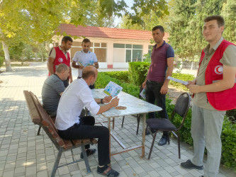 Cəbrayıl rayonunda “Su həyatdır, suya qənaət edək!” adı altında aksiya keçirilib