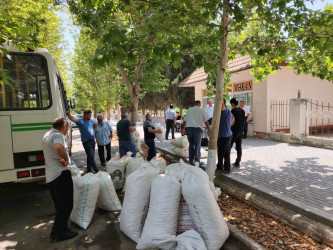 Cəbrayıl rayonunda 2025-ci il mövsümü üçün yaş barama tədarükünə başlanılıb