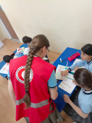 Cəbrayıl rayonunda “Fövqəladə hallar məktəblilərin gözü ilə”mövzusunda  tədbir keçirilib