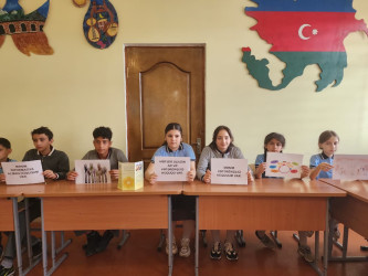 Cəbrayıl rayonunda “Uşaqları hüquqları ilə qoruyaq” mövzusunda maarifləndirici tədbir keçirilib