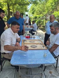 Cəbrayıl rayonunda nərd oyunu üzrə rayon birinciliyi keçirilib