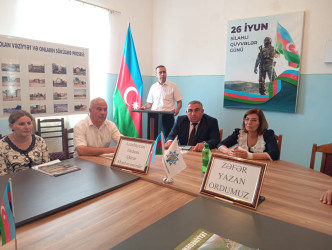 Cəbrayıl rayonunda “Zəfər yazan Ordumuz” mövzusunda tədbir keçirilib