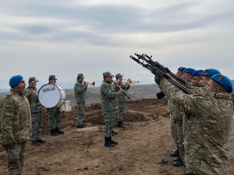 Birinci Qarabağ müharibəsi şəhidi Müşfiq Quliyev dəfn edilib