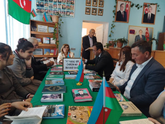 Cəbrayıl rayonunda “Kitabsız bir ömrün nə mənası var” mövzusunda görüş keçirilib