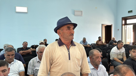 İcra başçısı Sabirabad rayonu, Güdəcühür köçkün şəhərciyində növbəti səyyar görüş-qəbul keçirilib