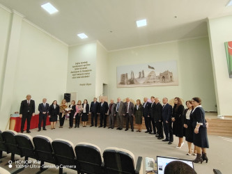 Filologiya Elmləri Doktoru, Professor İsmayıl Kazımovun 70 illik yubileyi keçirilib