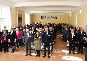 Şəhid, hərbi həkim, baş leytenant Allahverdili Hikmət Əsəd oğlunun yubiley tədbiri keçirilib