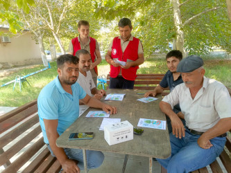 Cəbrayıl rayonunda “Su həyatdır, suya qənaət edək!” adı altında aksiya keçirilib