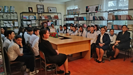 Cəbrayıl rayonunda “Vaxtından əvvəl nikaha daxil olmağa tələsmə” mövzusunda tədbir keçirilib