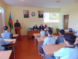 “Uşaqların vətənpərvərlik və milli mənəvi dəyərlər ruhunda tərbiyəsi” mövzusunda tədbir keçirilib